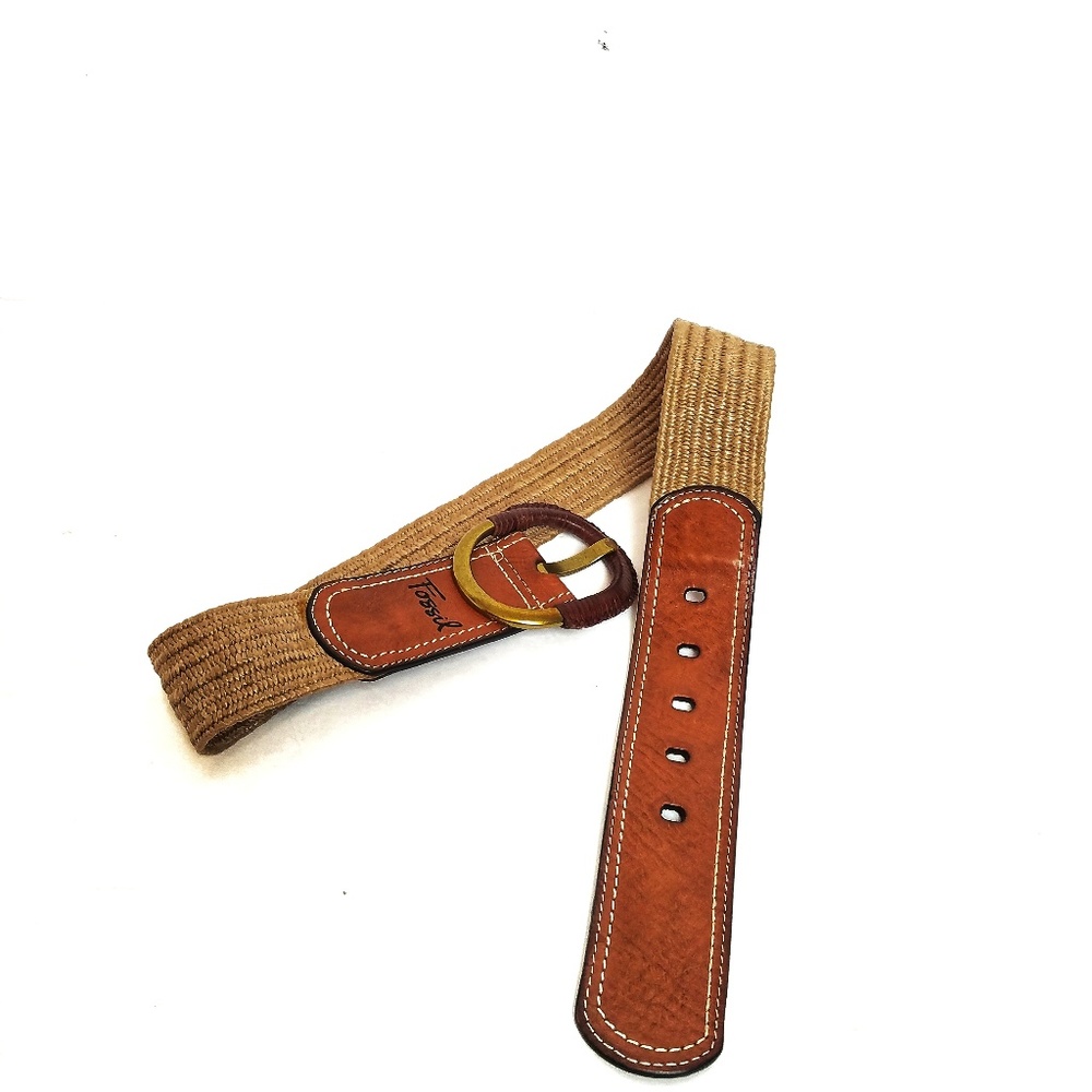 Fossil Genuine Leather Belt Size Medium - image 2
